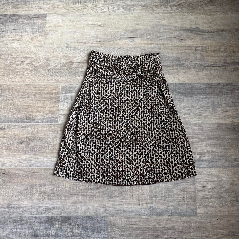 Cheetah Print‎ Flare Skirt Size Medium